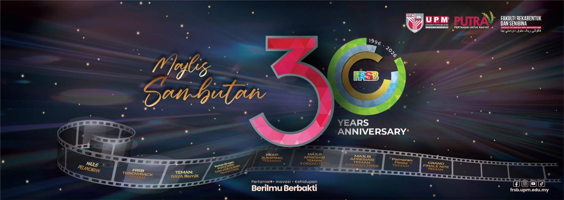 SAMBUTAN 30 TAHUN FRSB